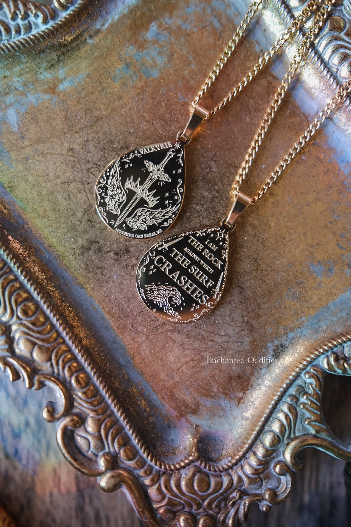 *PRE-ORDER* Valkyrie Necklace sold by Enchanted Oddities product image thumbnail 4