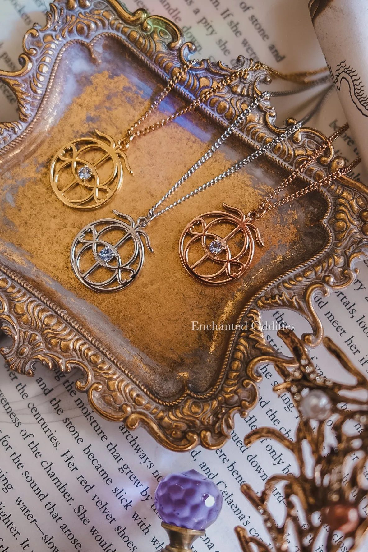 *PRE-ORDER* Eye of Elena necklace sold by Enchanted Oddities product image thumbnail 2