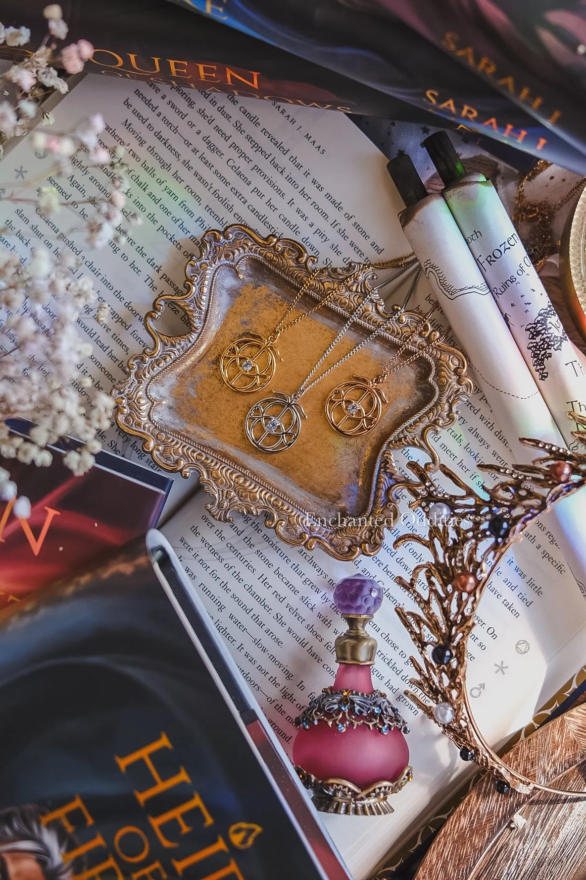*PRE-ORDER* Eye of Elena necklace sold by Enchanted Oddities product image thumbnail 3