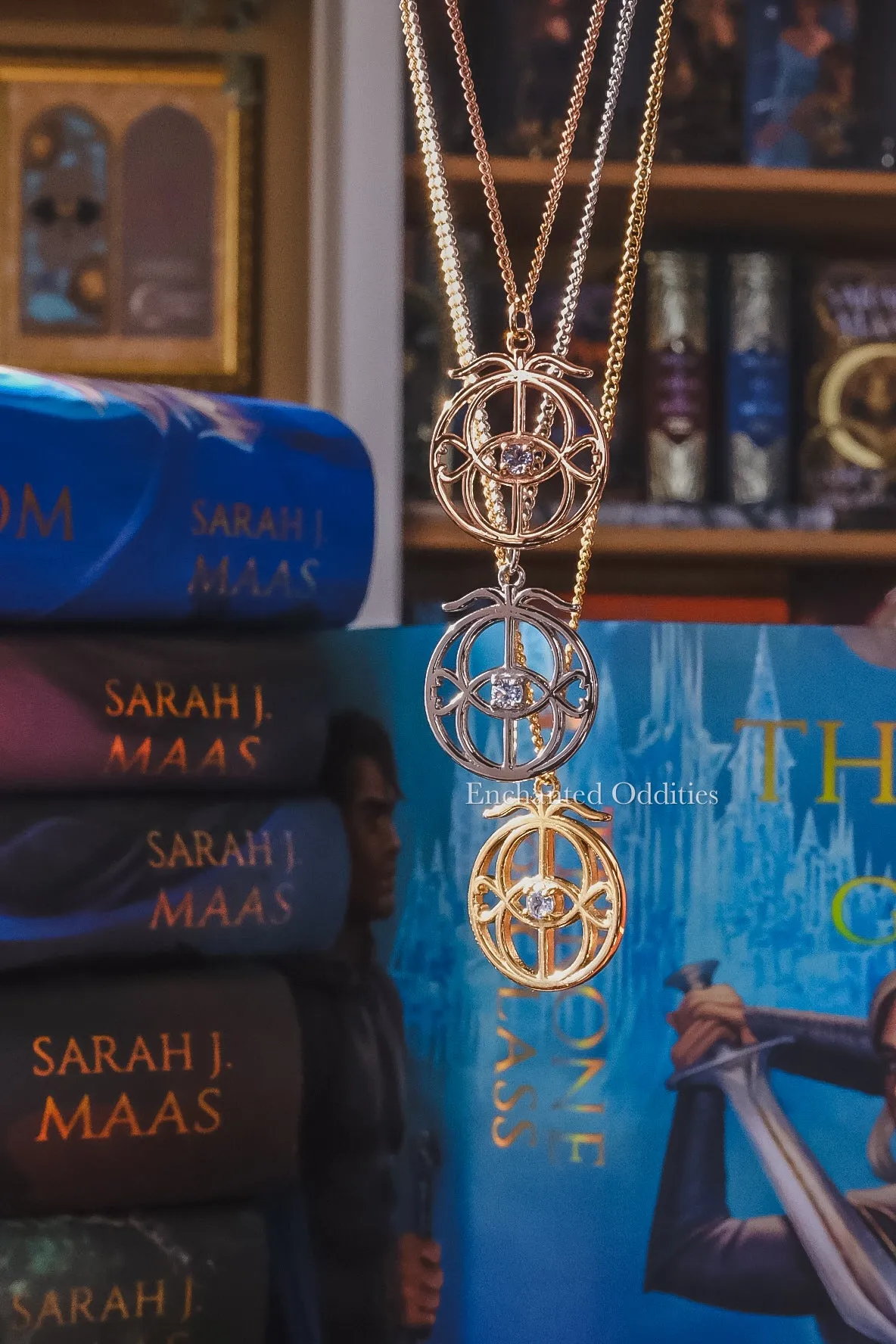 *PRE-ORDER* Eye of Elena necklace sold by Enchanted Oddities product image thumbnail 5