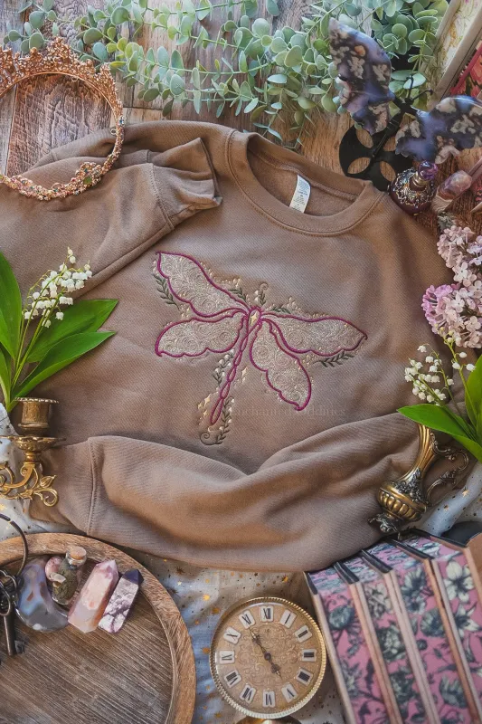 Anisoptera Crewneck made by Enchanted Oddities