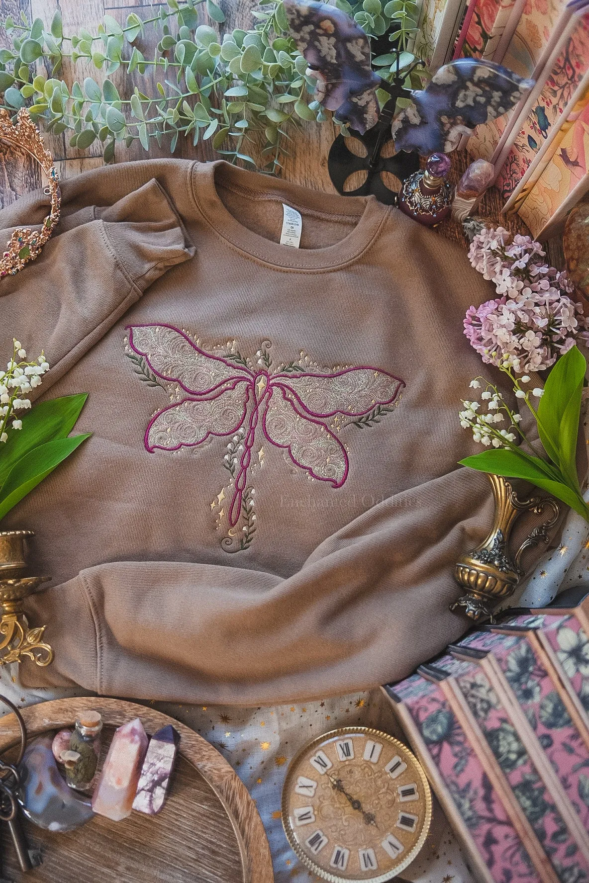 Anisoptera Crewneck sold by Enchanted Oddities product image thumbnail 2