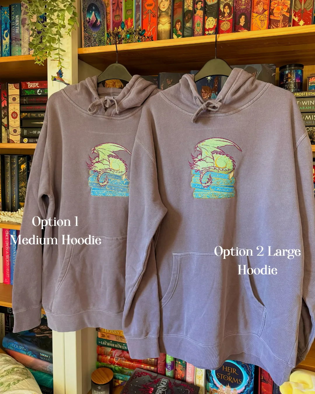 Sleepy Dragon sweaters sold by Enchanted Oddities