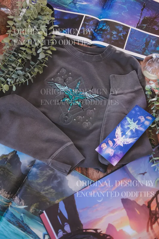 *imperfect* Banshee Crewnecks made by Enchanted Oddities