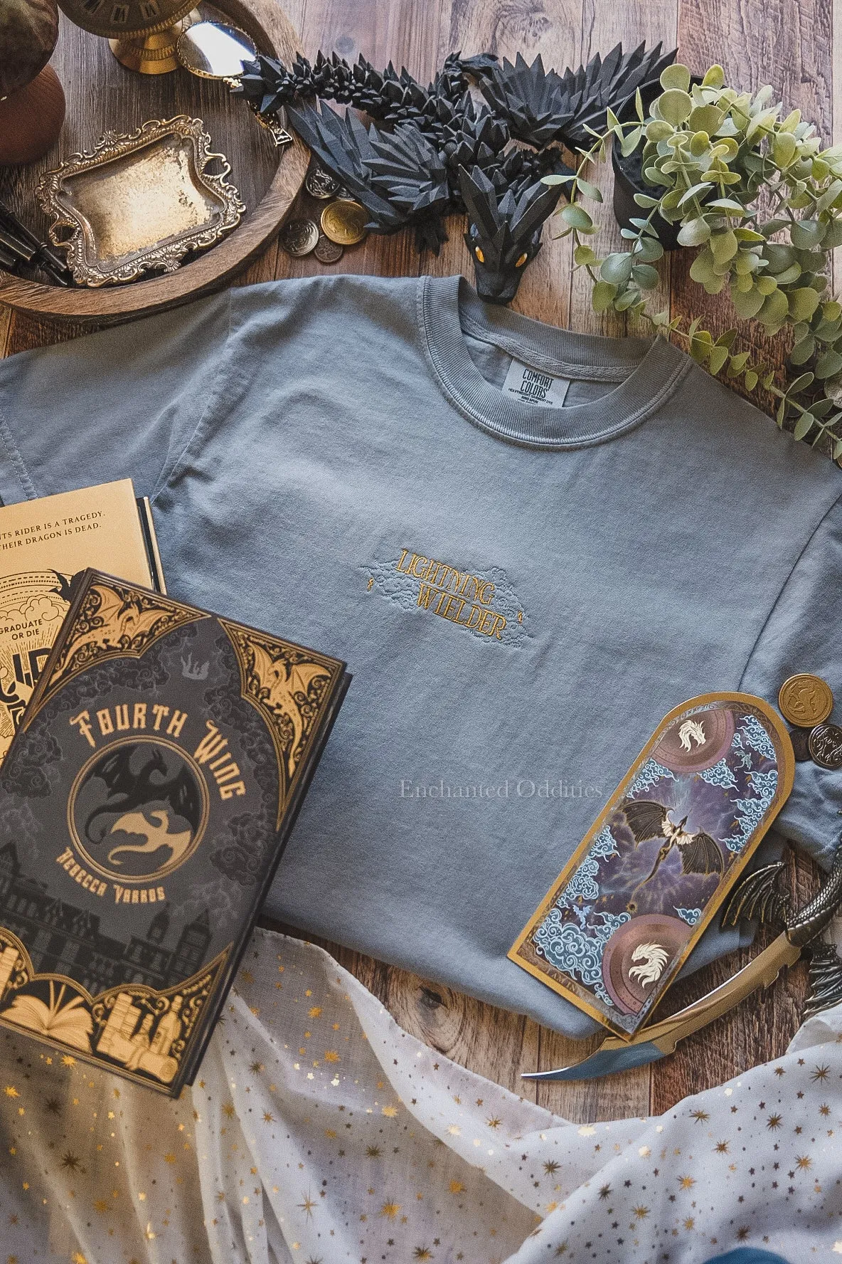 Lightning Wielder Premium Tee sold by Enchanted Oddities