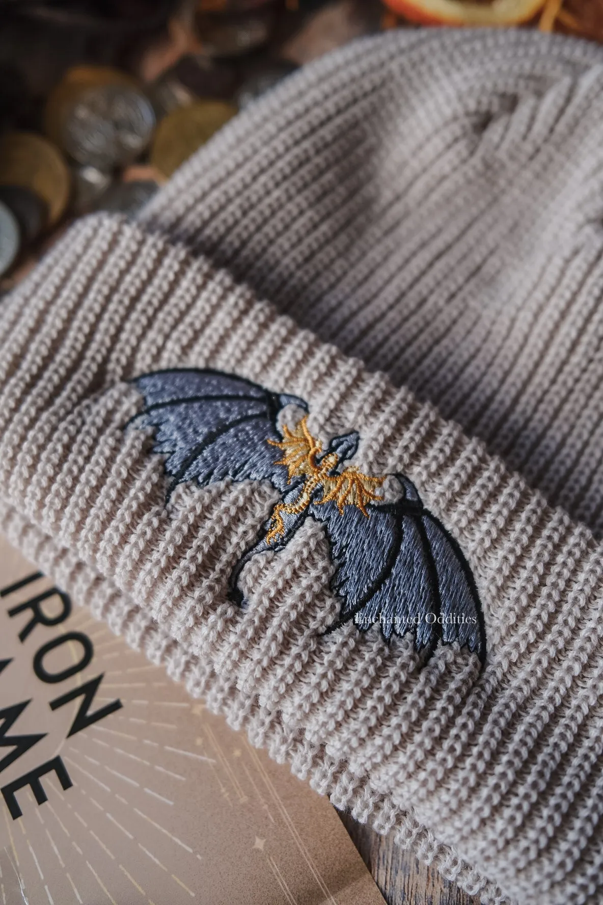 Violets Relic Beanie sold by Enchanted Oddities product image thumbnail 2