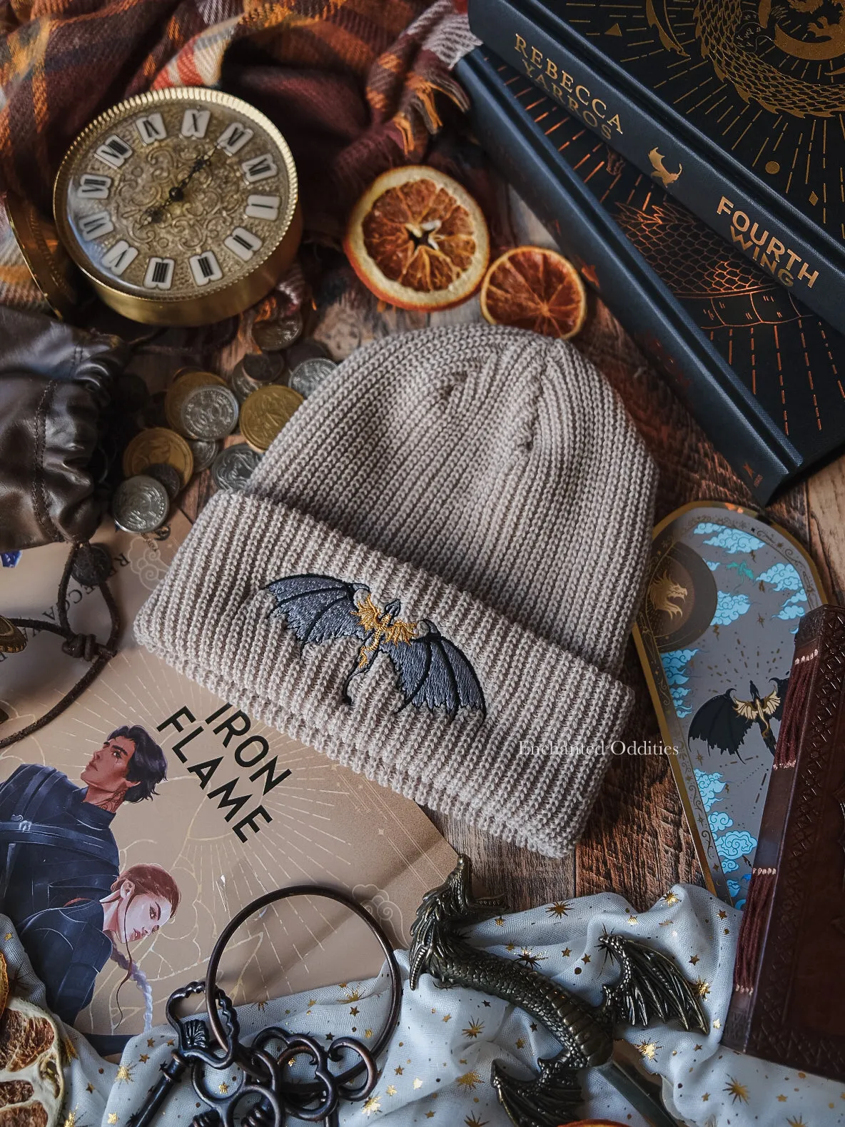 Violets Relic Beanie sold by Enchanted Oddities