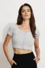 Heavenlyarn™ Billy Pearl Button Cardigan sold by Dynamite