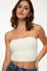 Bouclé Tube Top sold by Dynamite