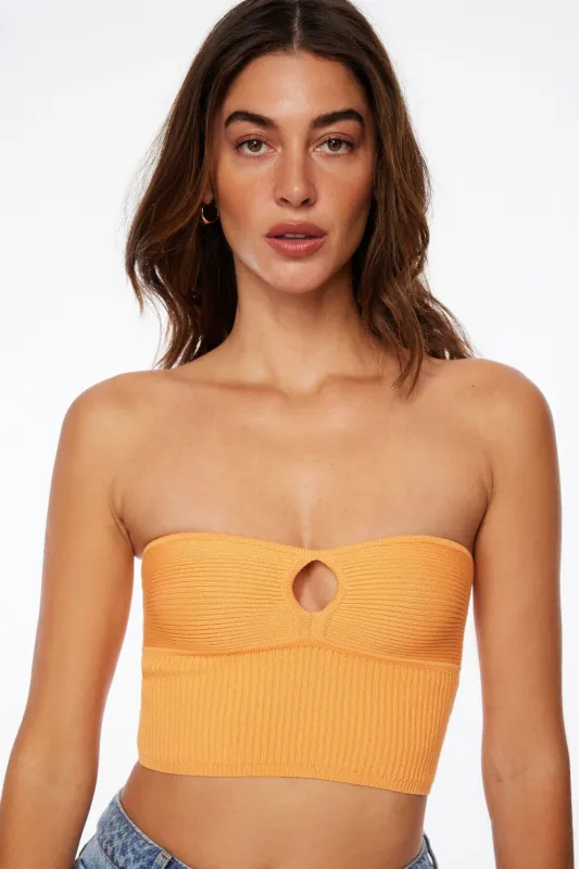 Keyhole Tube Top sold by Dynamite