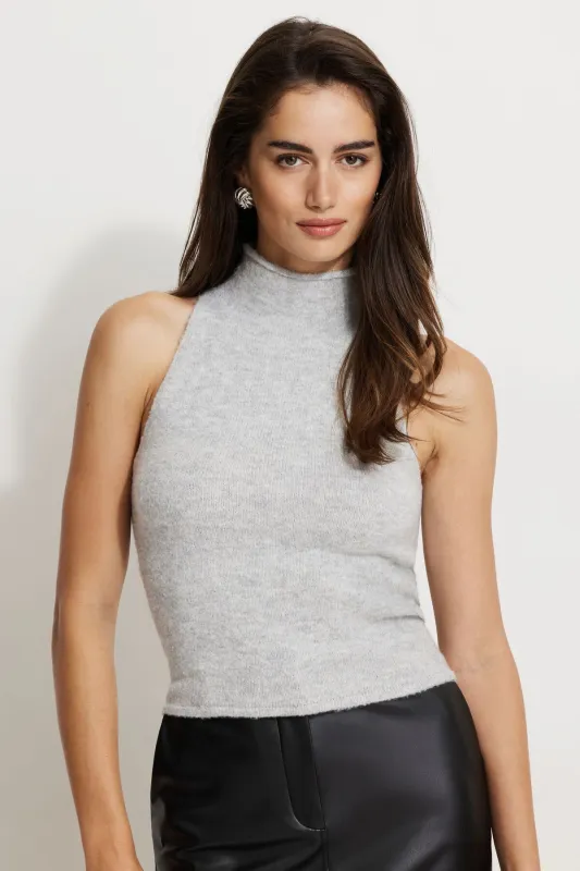 Heavenlyarn™ Mock Neck Tank Top sold by Dynamite