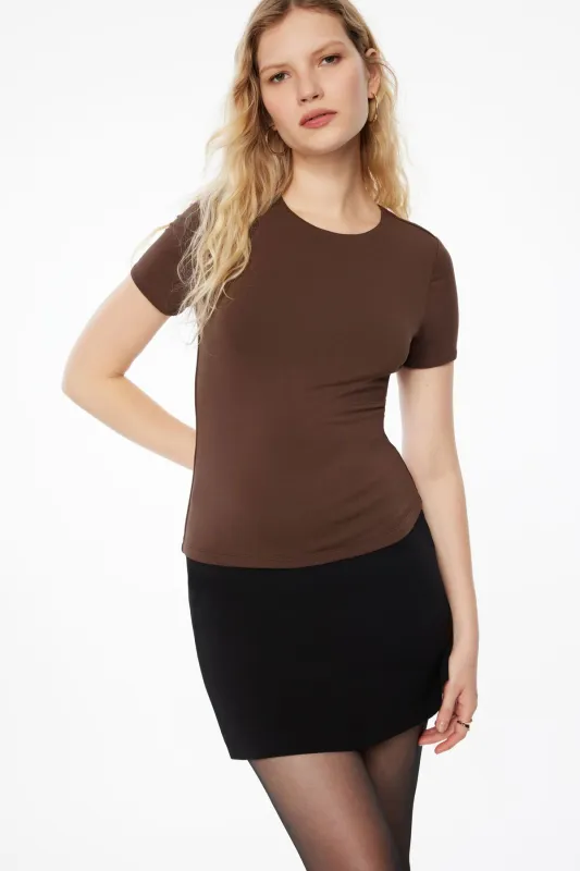 Drea Crewneck T Shirt sold by Dynamite