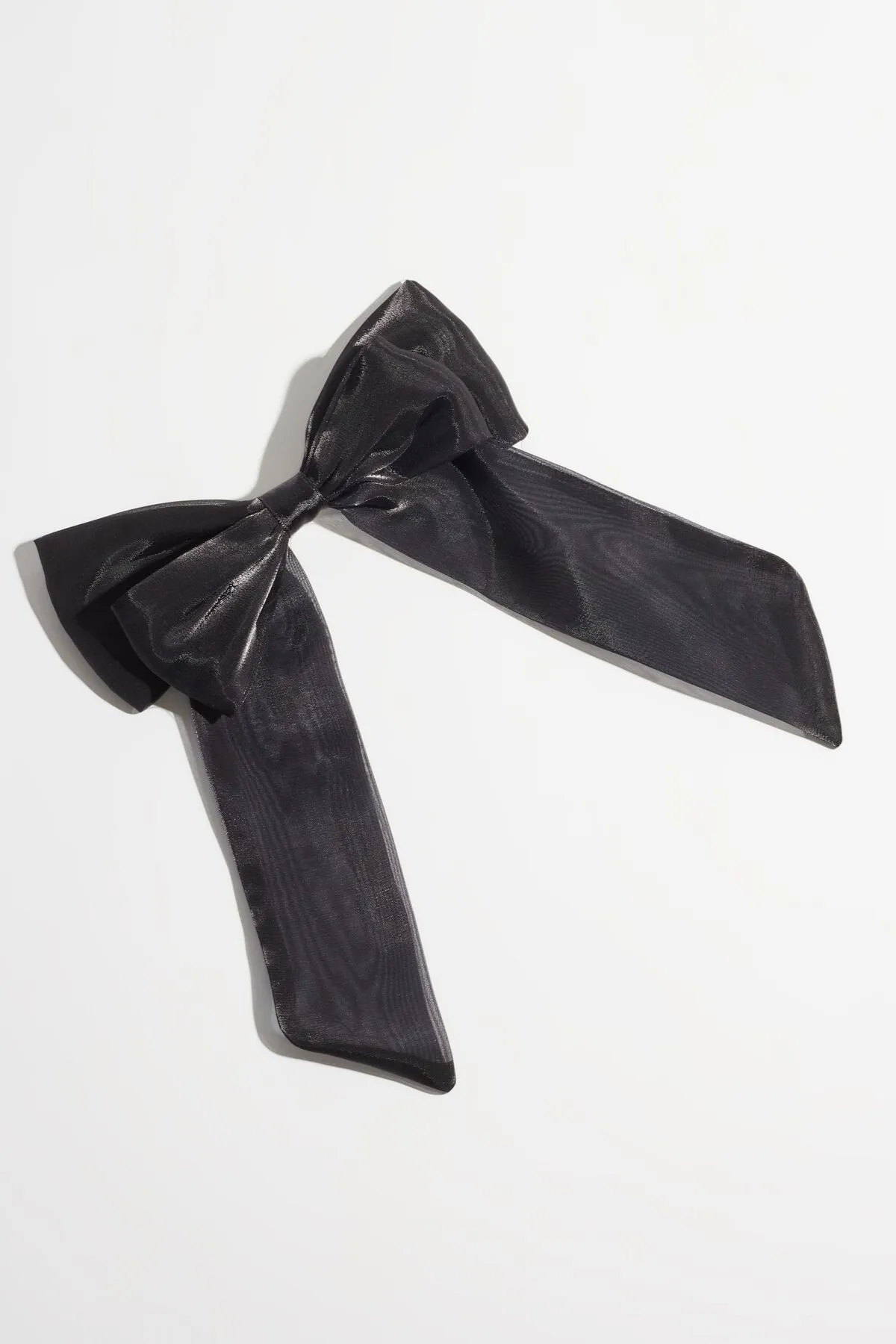 Oversized Organza Bow Hair Clip sold by Dynamite