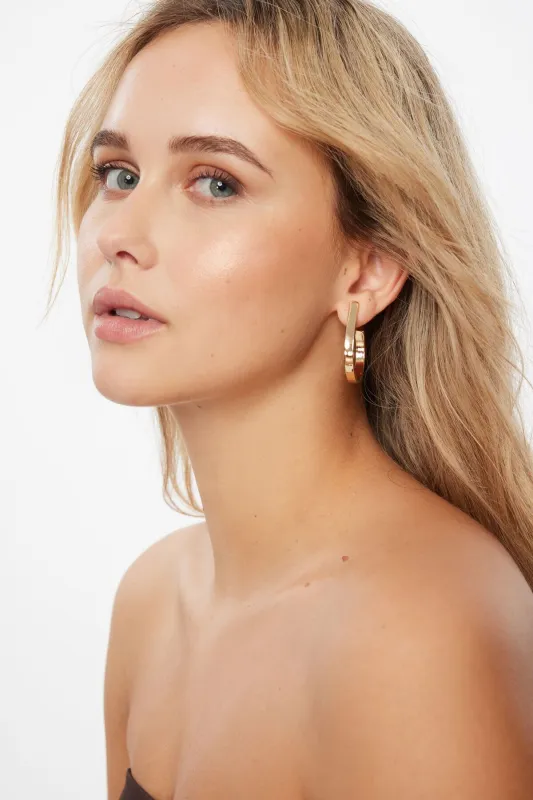 Open Loop Hoop Earrings sold by Dynamite