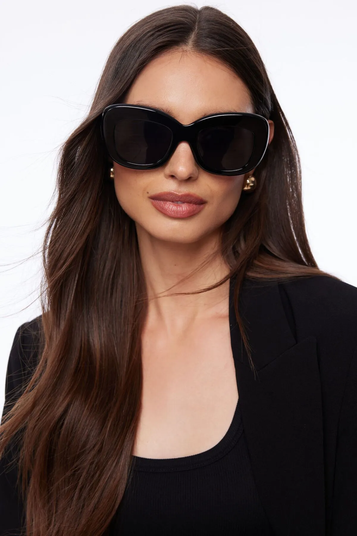 Exaggerated Cat-Eye Sunglasses sold by Dynamite
