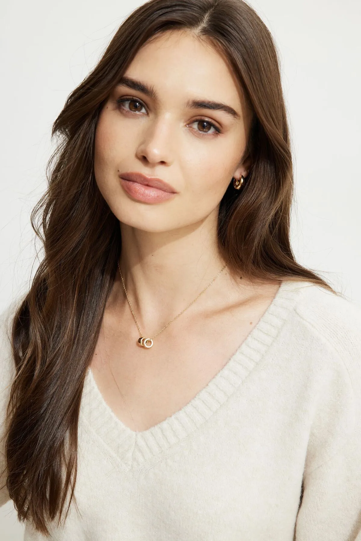 Ring Charm Necklace sold by Dynamite