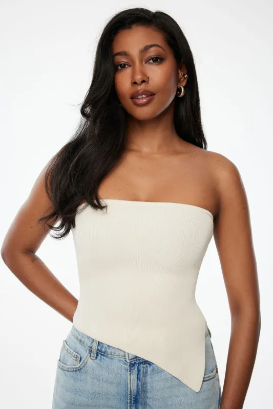 Asymmetric Tube Top sold by Dynamite