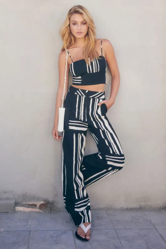 Yasmin Straight Leg Pants sold by Dynamite