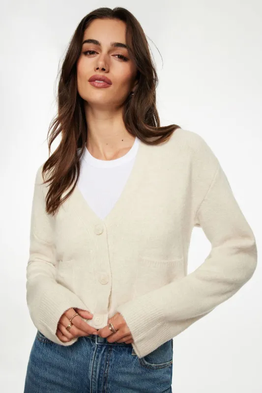 Heavenlyarn™ Abbey Cropped Cardigan sold by Dynamite