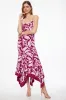 Ruffled Maxi Linen Dress sold by Dynamite