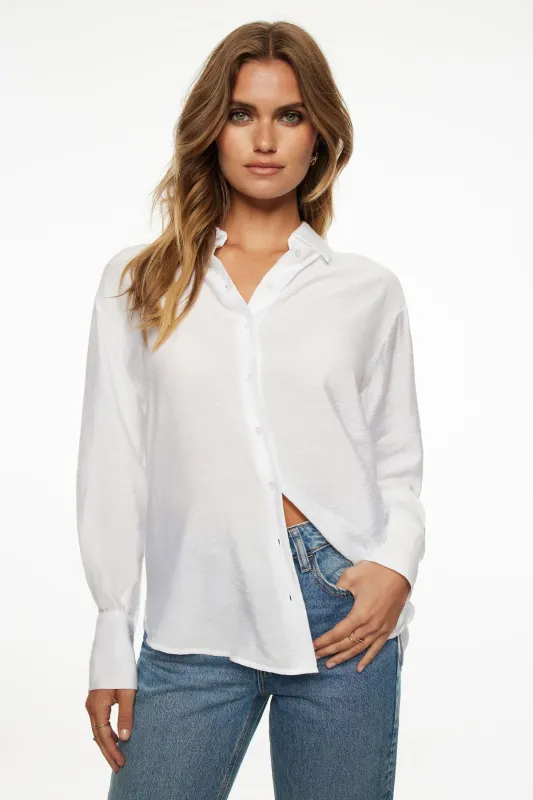 Frida Oversized Airflow Shirt sold by Dynamite