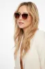 Translucent Frame Cat-Eye Sunglasses sold by Dynamite