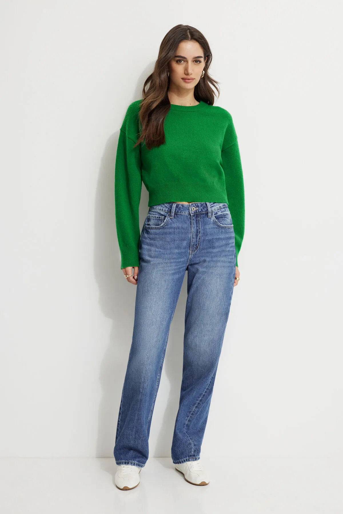 Heavenlyarn™ Crewneck Sweater sold by Dynamite