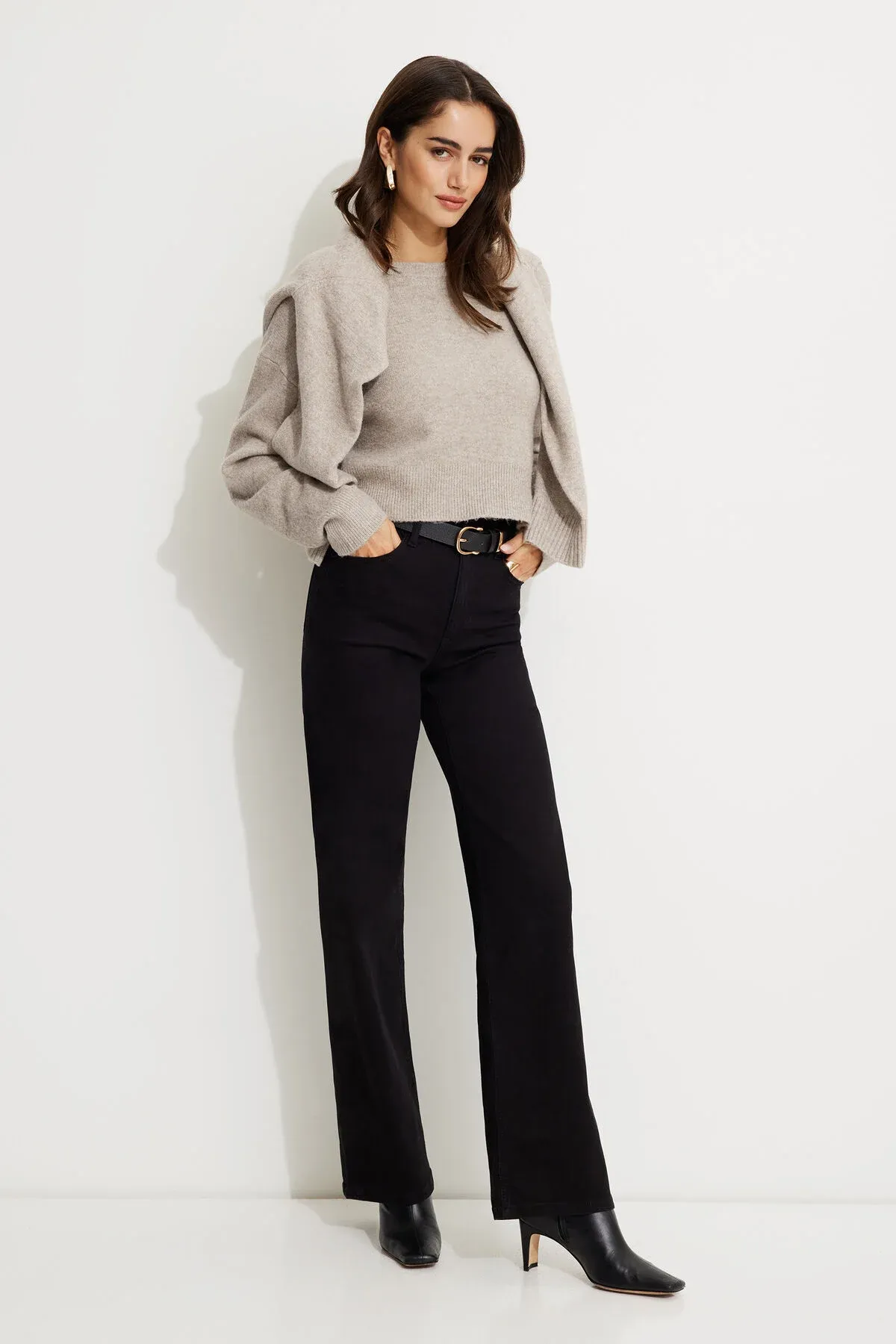 Heidi Wide Leg Jeans sold by Dynamite