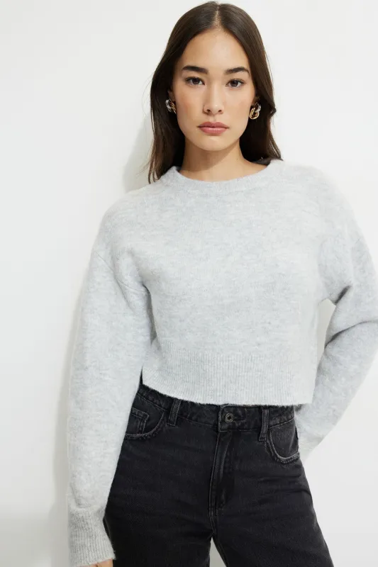 Heavenlyarn™ Crewneck Sweater sold by Dynamite