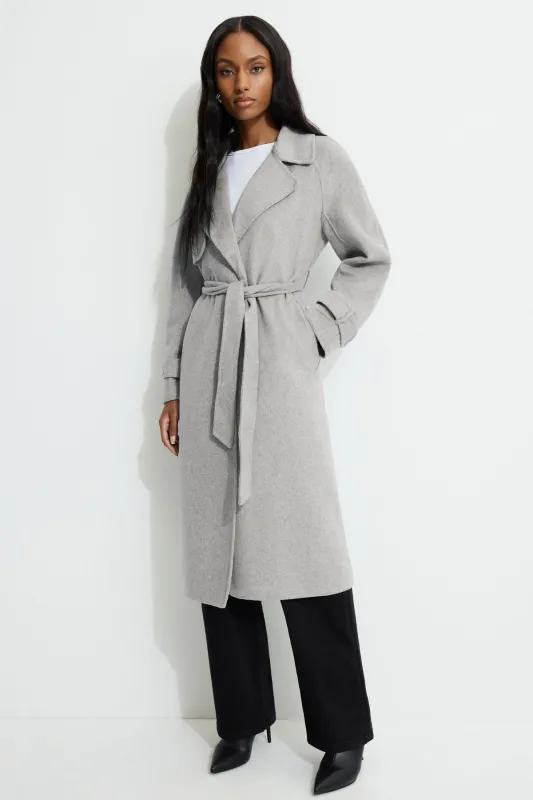 Max Mara Atelier Brown rainproof gabardine trench coat