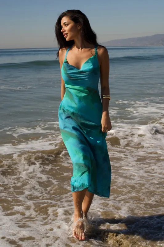 Open Back Maxi Dress sold by Dynamite