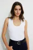 Hallie Ribbed Scoop Tank Top sold by Dynamite