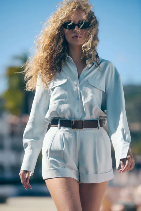 Frida Pocket Shirt sold by Dynamite