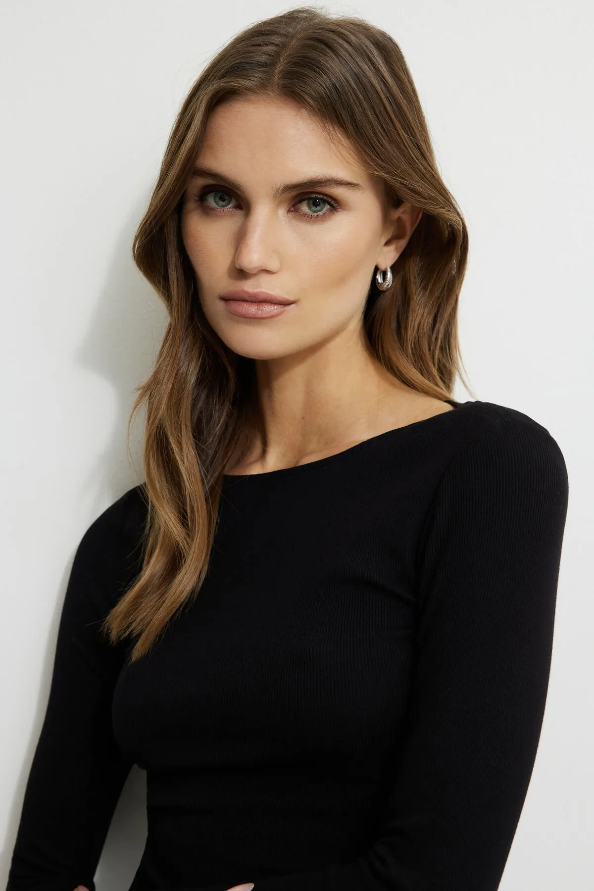 Mini Textured Hoop Earrings sold by Dynamite