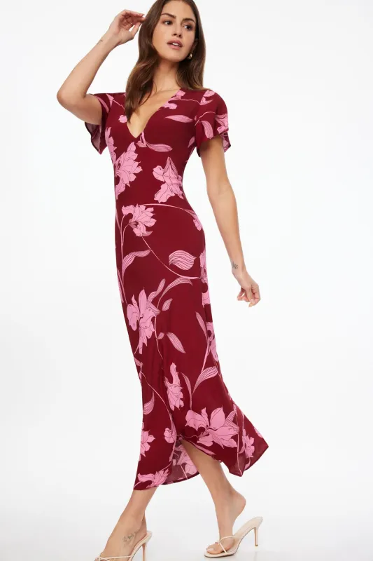Soraya Floral Maxi Dress sold by Dynamite