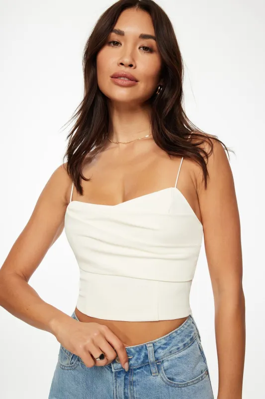 Draped Cami Top sold by Dynamite