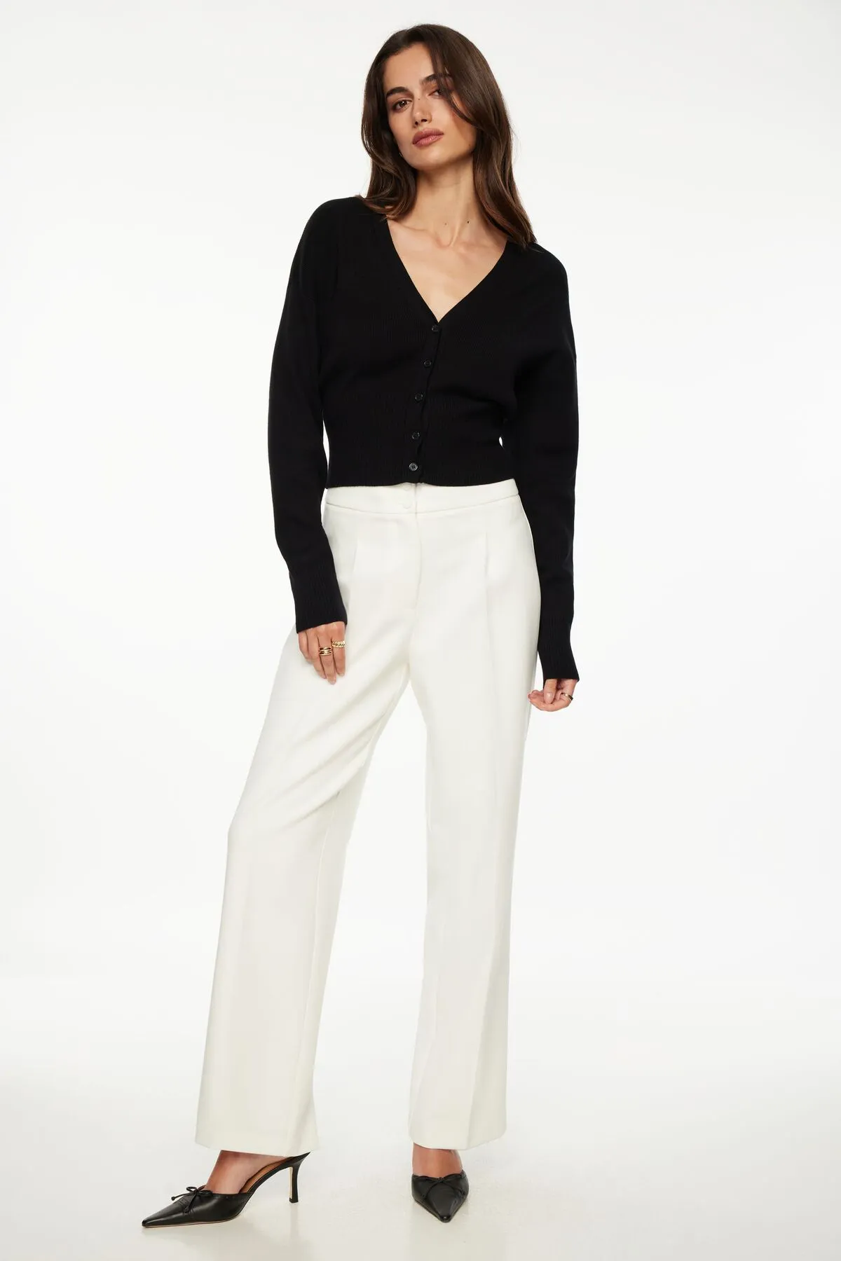 Straight Leg Relaxed Pants sold by Dynamite