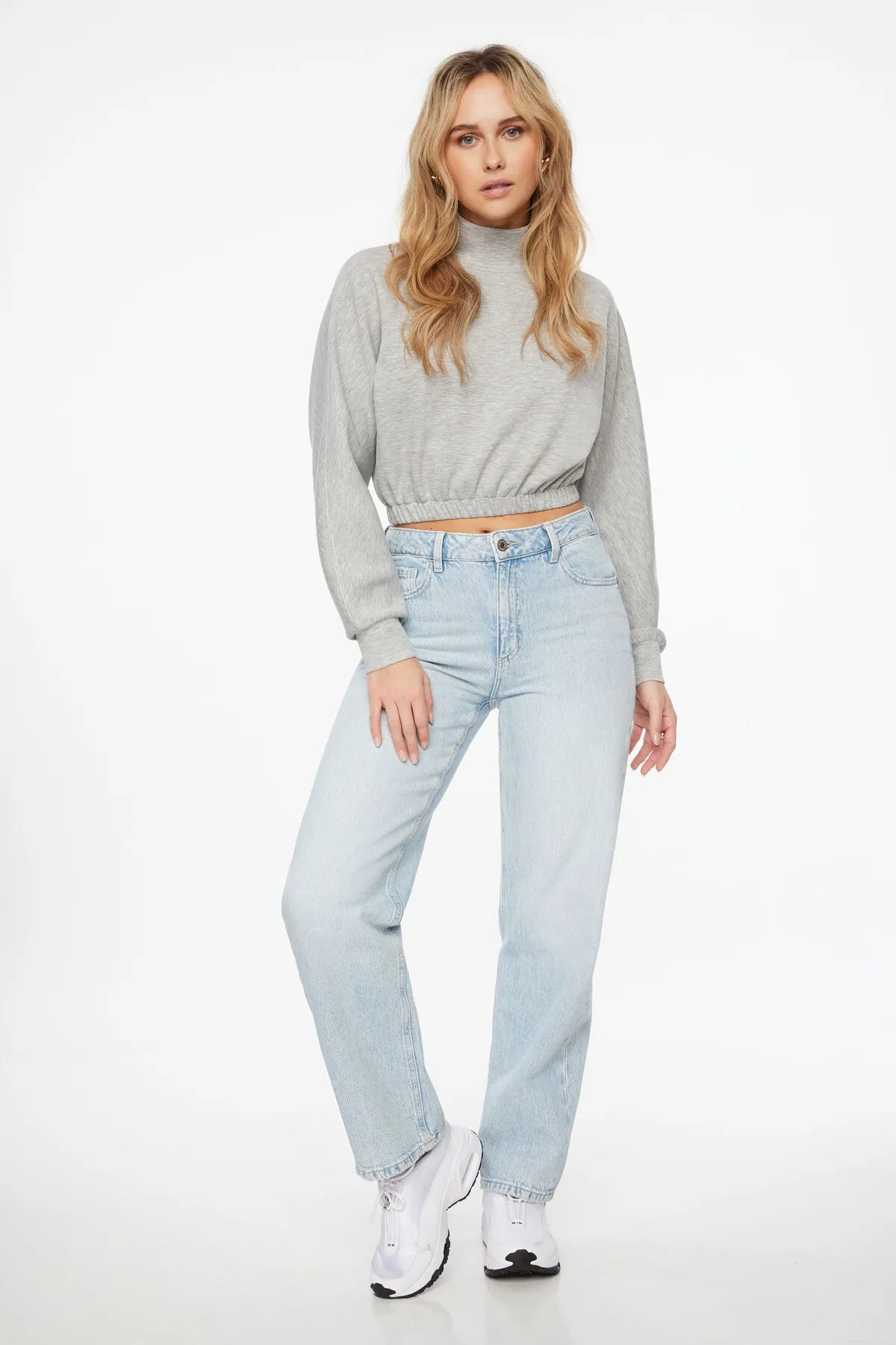 Anywear Scuba Funnel Neck Sweatshirt sold by Dynamite