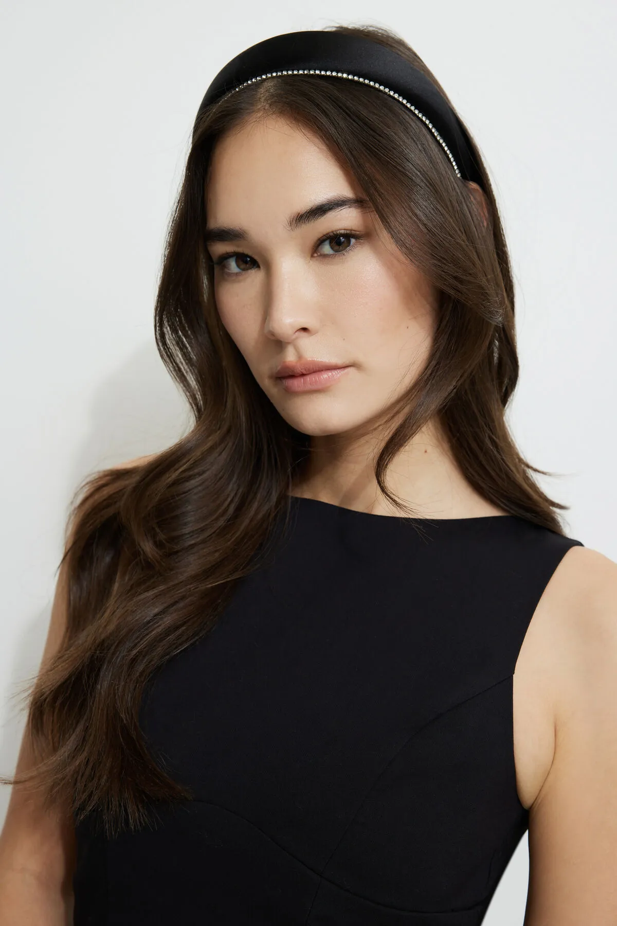 Satin Gem Headband sold by Dynamite