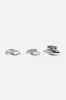 3-Pack Delicate Linear Hoop Earrings sold by Dynamite