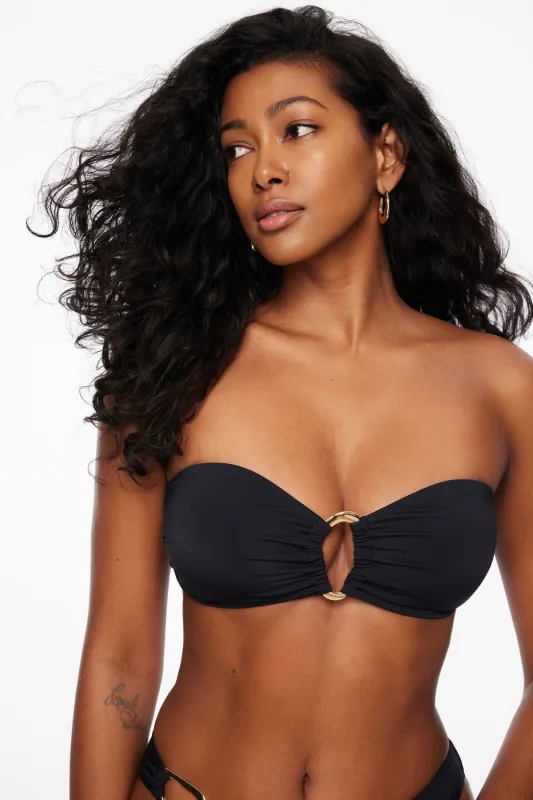 Organic Hardware Bandeau Bikini Top sold by Dynamite