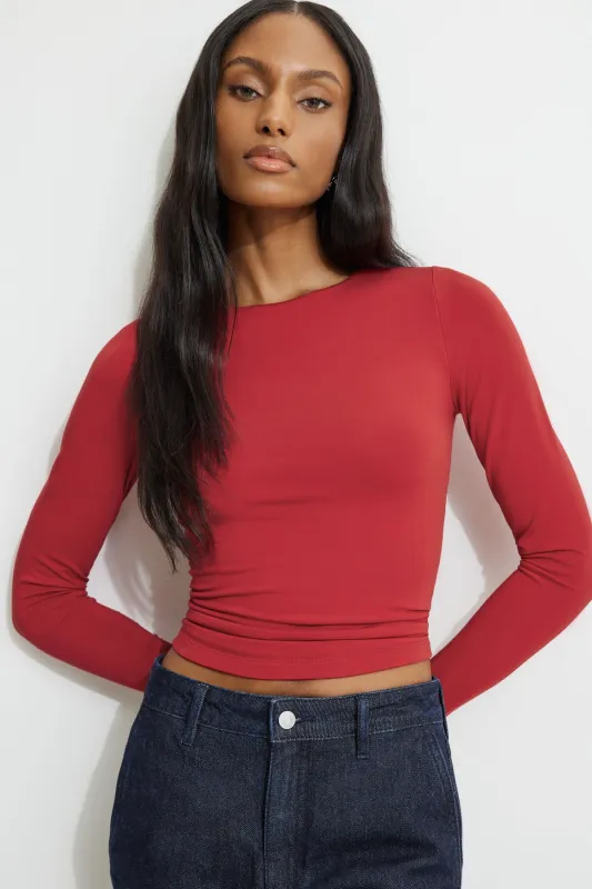 Kyla Jersey Long Sleeve T Shirt sold by Dynamite