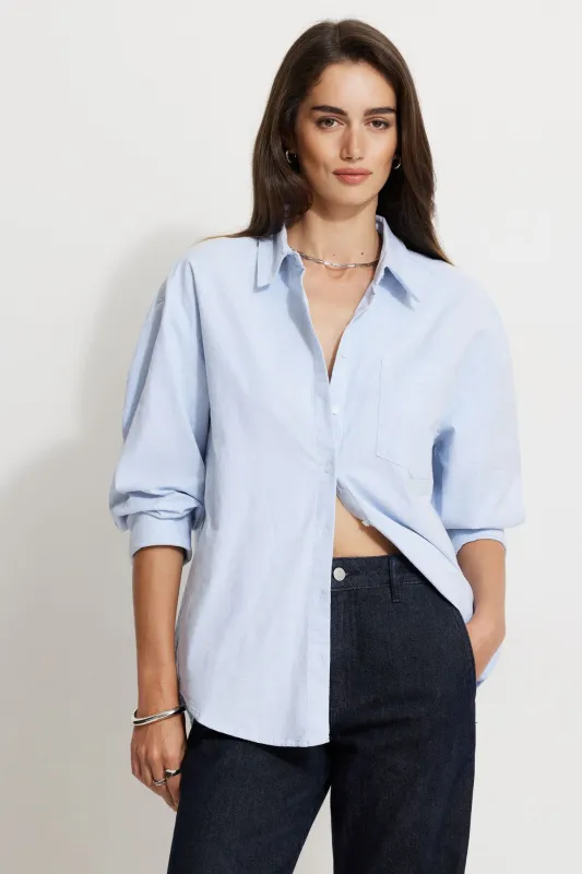 Relaxed Oxford Shirt sold by Dynamite