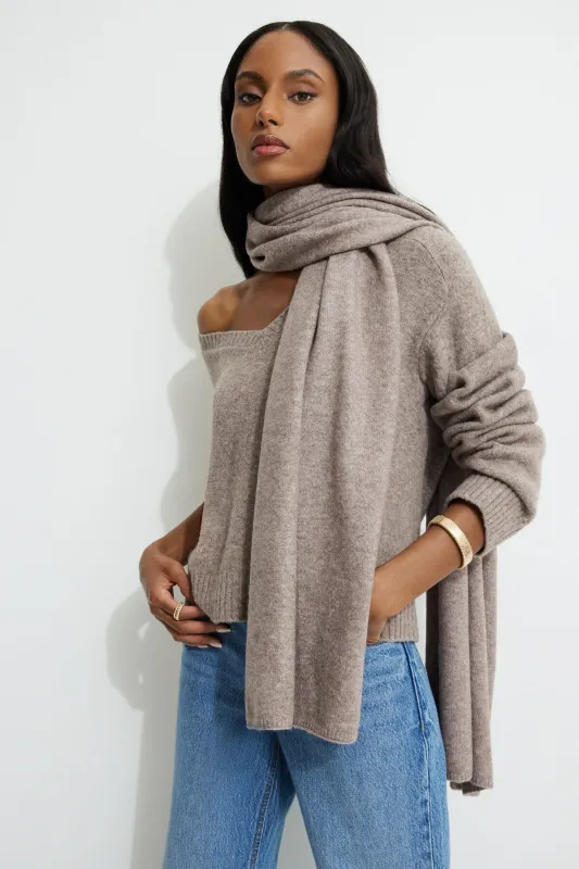 Heavenlyarn™ Wide Scarf sold by Dynamite