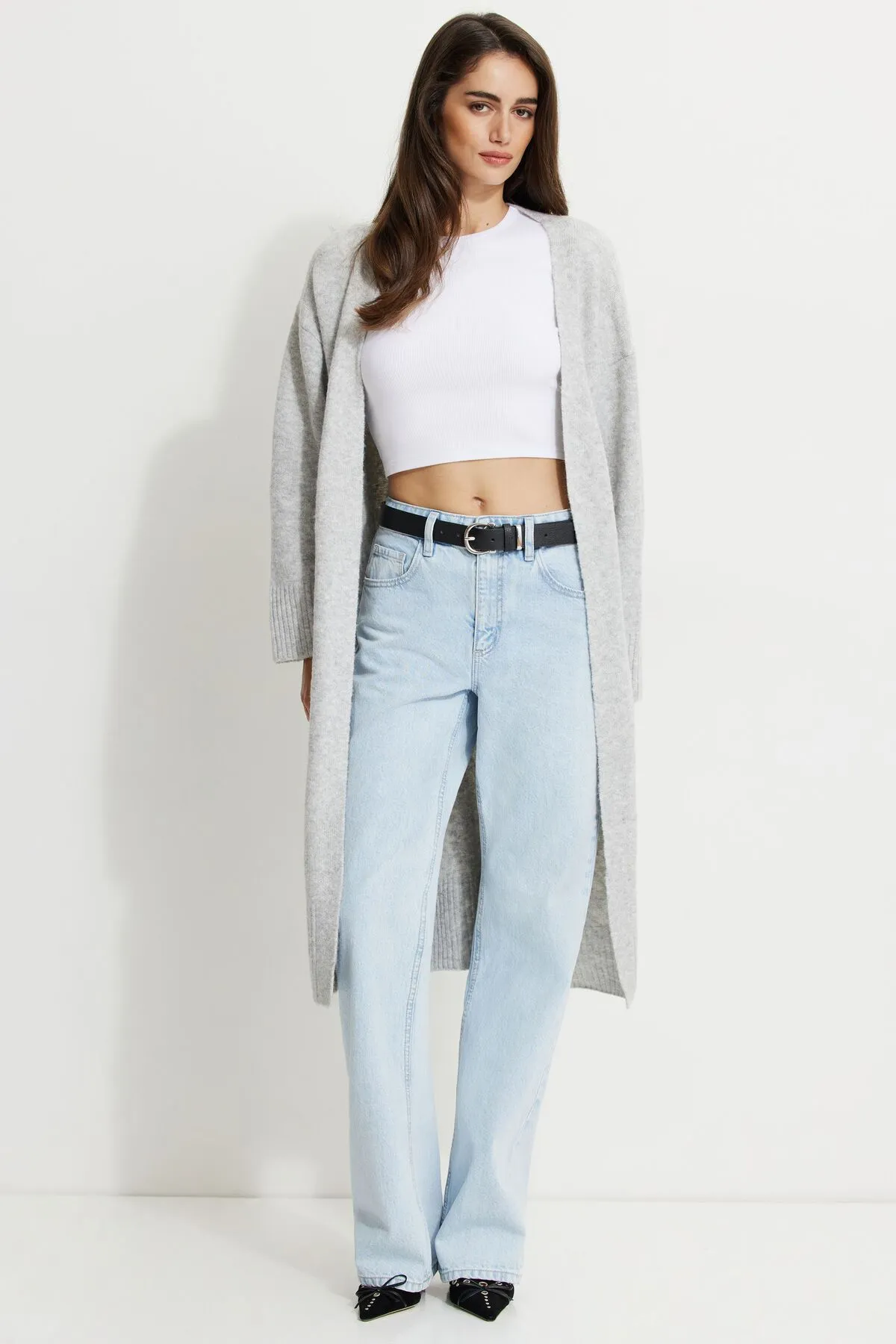 Heavenlyarn™ Duster Cardigan sold by Dynamite