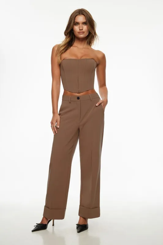 Max Cuffed Ankle Pants sold by Dynamite
