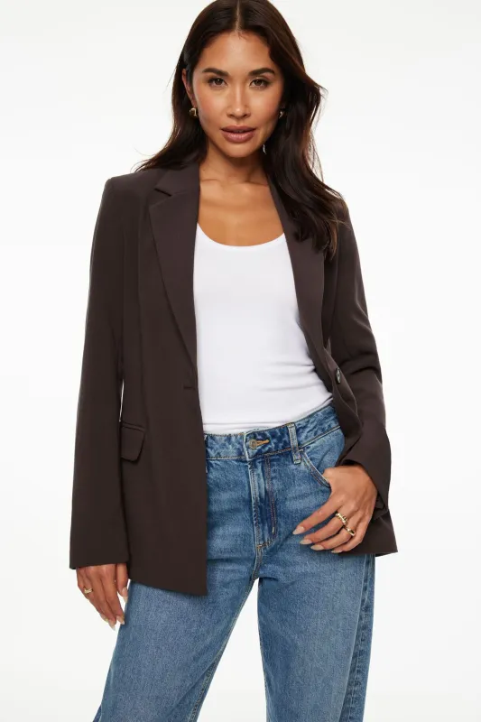 Adeline Single Breasted Blazer sold by Dynamite