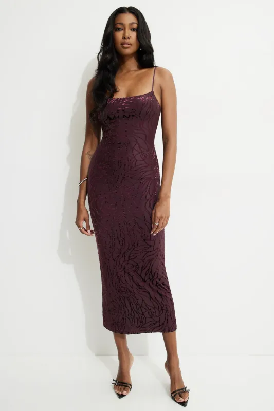 Victoria Burnout Maxi Dress sold by Dynamite