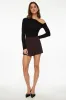 Peyton Asymmetric Skort sold by Dynamite