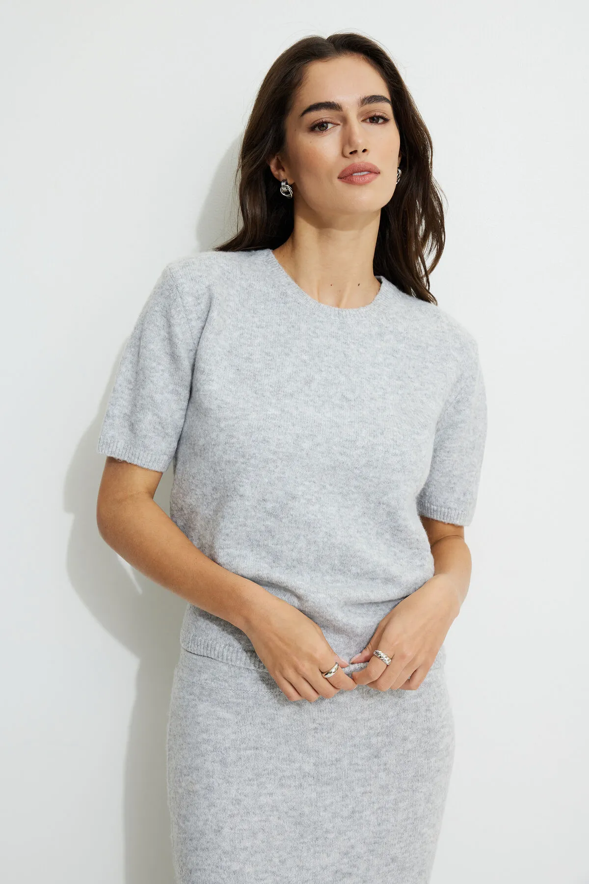 Boxy Short Sleeve Sweater sold by Dynamite